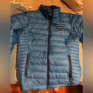 Women’s Patagonia jacket, medium, electric blue